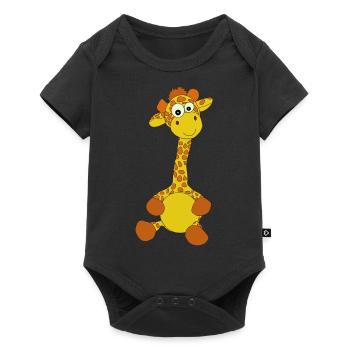 Giraffe - Baby Premium short-sleeve bodysuit - black - Front