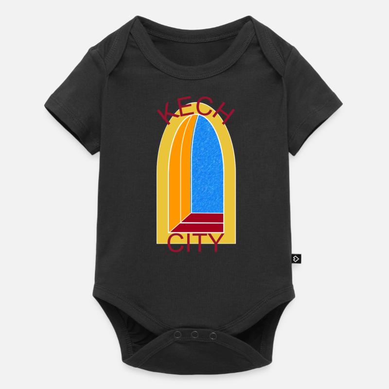 KECH CITY WINDOW 2 - Body à manches courtes Premium Bébé - noir