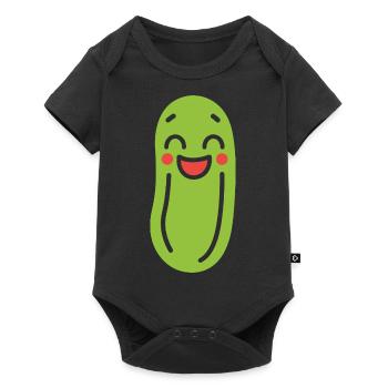 concombre - Body à manches courtes Premium Bébé - noir - Devant