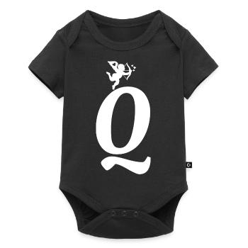 Q - Body à manches courtes Premium Bébé - noir - Devant