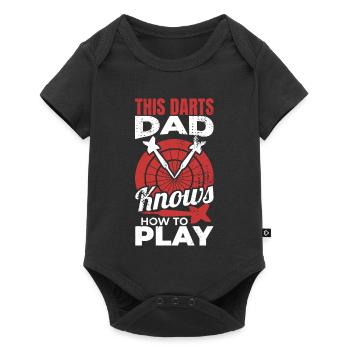 This Darter Dad Knows How To Play - Baby Premium short-sleeve bodysuit - black - Front