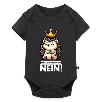Before You Ask Hedgehog Hedgehog Lover Hedgehog Stinger - Baby Premium short-sleeve bodysuit - black - Front