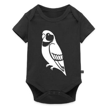 Parrots Bird Geshenk - Baby Premium short-sleeve bodysuit - black - Front