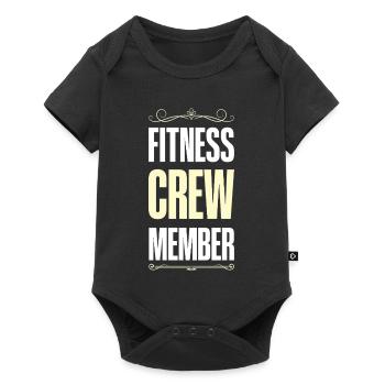 Équipe de remise en forme - Body à manches courtes Premium Bébé - noir - Devant