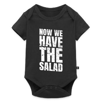 Maintenant, nous avons la salade - Body à manches courtes Premium Bébé - noir - Devant