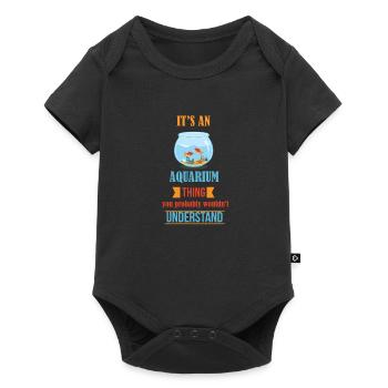 Fish keeper - Baby Premium short-sleeve bodysuit - black - Front