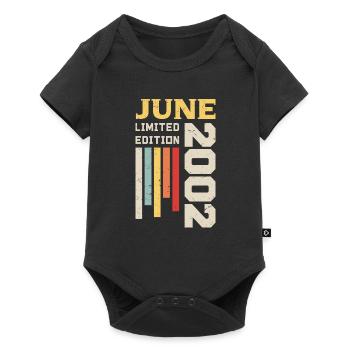 June 2002 - Birthday gift June 2002 June - Baby Premium short-sleeve bodysuit - black - Front