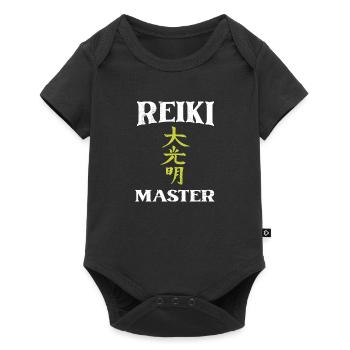 Maître Reiki | Ésotérisme Spiritualité Cadeaux - Body à manches courtes Premium Bébé - noir - Devant
