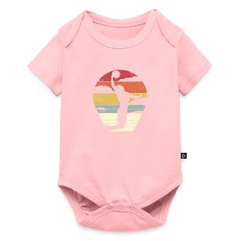 Basketball Jam - Baby Premium Kurzarmbody - Rosa - Vorne