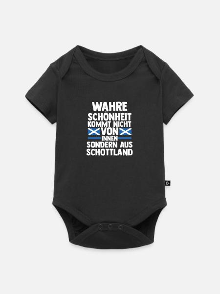 Schotten Schottisch Schottland - Baby Premium Kurzarmbody - Schwarz