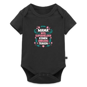 Maman pour la fête des mères - Body à manches courtes Premium Bébé - noir - Devant