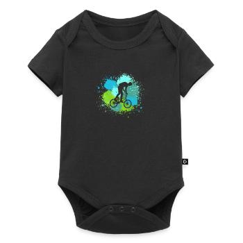 Vélo VTT - Body à manches courtes Premium Bébé - noir - Devant