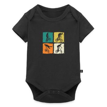 Vélo VTT - Body à manches courtes Premium Bébé - noir - Devant
