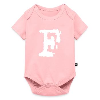 F - Baby Premium Kurzarmbody - Rosa - Vorne