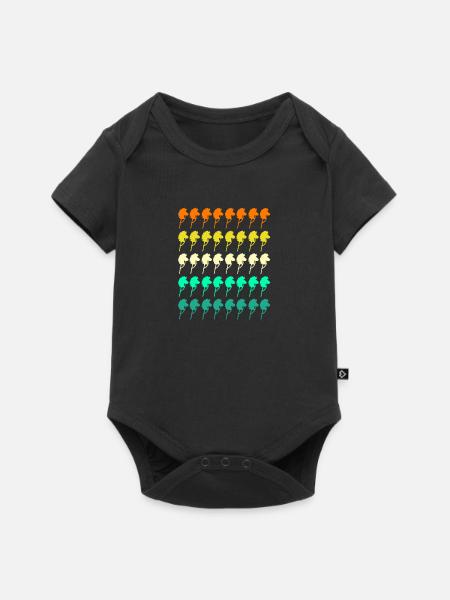 Steckenpferd Hobby Horsing - Baby Premium Kurzarmbody - Schwarz