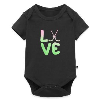 Hockey Players Hockey - Baby Premium short-sleeve bodysuit - black - Front
