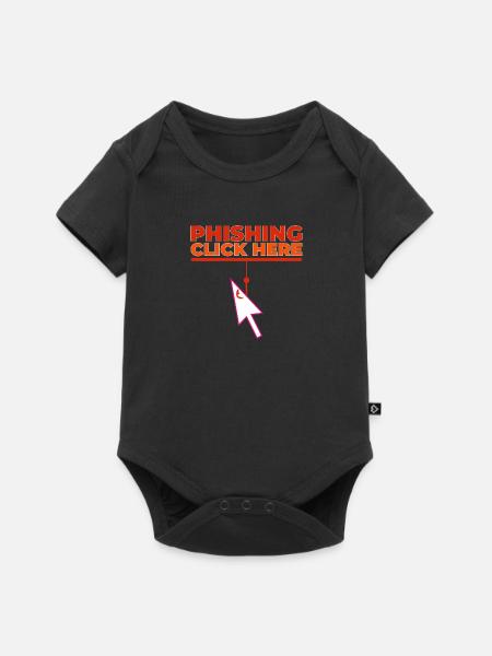 Phishing - Baby Premium short-sleeve bodysuit - black