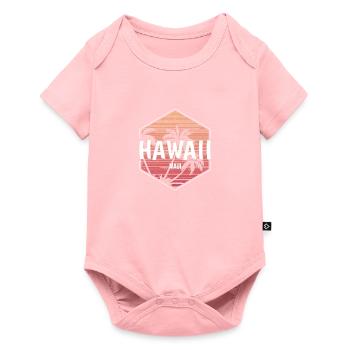 Maui Hawaii Beach Vacation Souvenir - Baby Premium short-sleeve bodysuit - rose - Front
