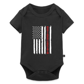 Retraité Retraité Retraité - Body à manches courtes Premium Bébé - noir - Devant