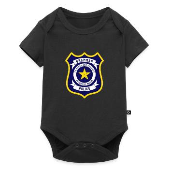 Vintage Grammar Police Funny Sarcastic Quotes - Baby Premium short-sleeve bodysuit - black - Front