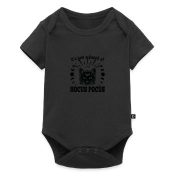 Hocus Pocus Halloween Celestial Cat - Baby Premium short-sleeve bodysuit - black - Front