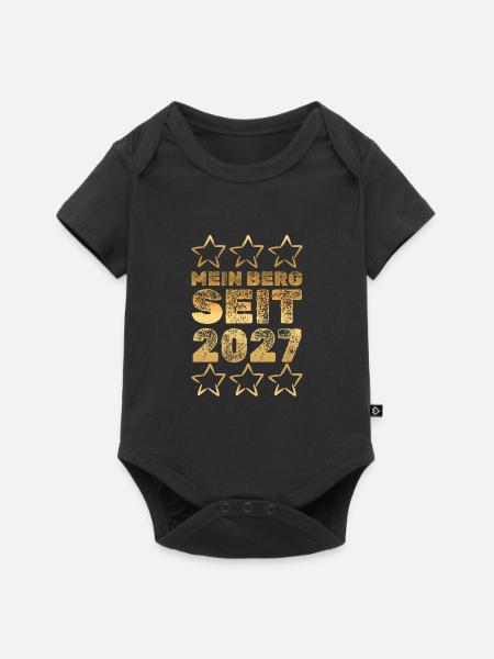 in 2027 - Baby Premium Kurzarmbody - Schwarz