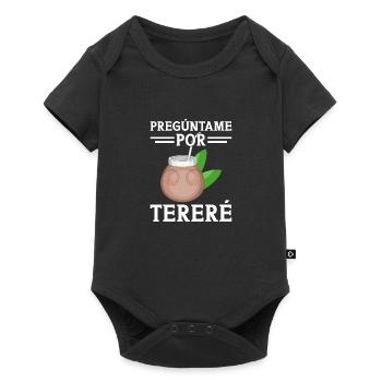 Paraguayan Guarani Preguntame Por Terere - Baby Premium Kurzarmbody - Schwarz - Vorne