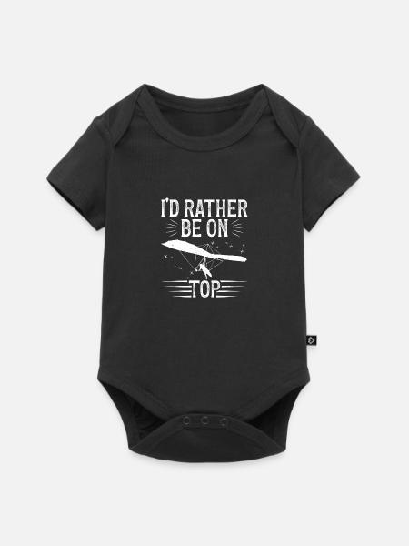 Hanggliding Gear Bag Hang Glider Equipment Hand - Baby Premium short-sleeve bodysuit - black