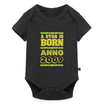 Année 2009 - Body à manches courtes Premium Bébé - noir - Devant