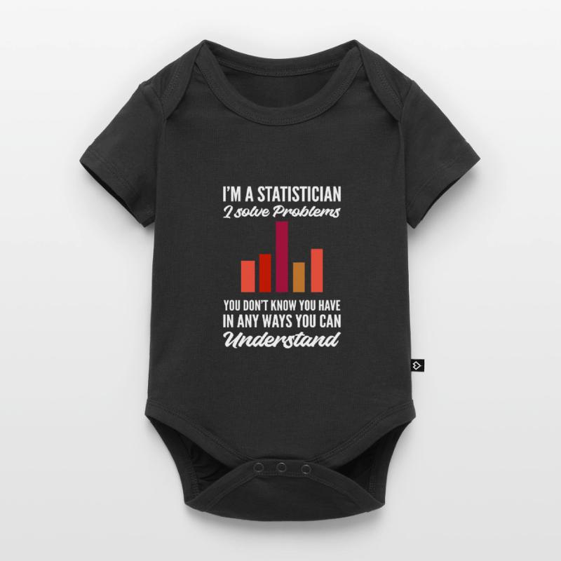 I solve problems Mathematical statistician Gesc Baby Premium short-sleeve bodysuit