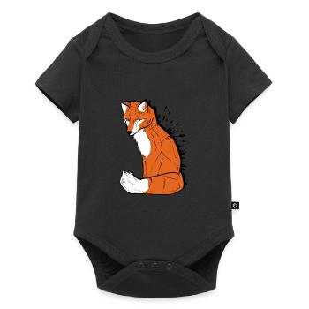 Fuchsfuchs Painter Gift - Baby Premium short-sleeve bodysuit - black - Front