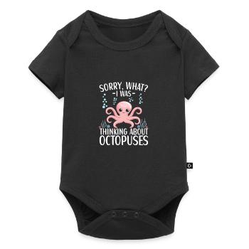 Octopus Outfit Octopus Octopus - Body à manches courtes Premium Bébé - noir - Devant