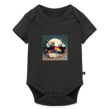 SURREAL - Baby Premium short-sleeve bodysuit - black - Front