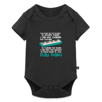 God Grant Me The Serenity To Accept Things I Can - Baby Premium Kurzarmbody - Schwarz - Vorne