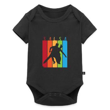 Salsa Dancer Dancer - Baby Premium short-sleeve bodysuit - black - Front