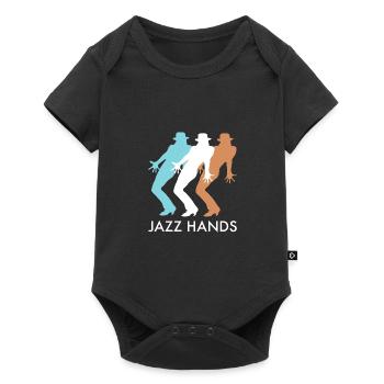 Jazz Hands Jazz Dance Choreographer - Baby Premium short-sleeve bodysuit - black - Front