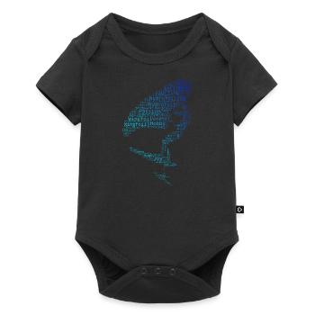 wingsurfen wingsurf femmes homme wingfoil - Body à manches courtes Premium Bébé - noir - Devant