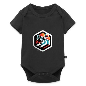 Gaga Ball Dodgeball Hexagon Pit Sport Team Game - Baby Premium short-sleeve bodysuit - black - Front