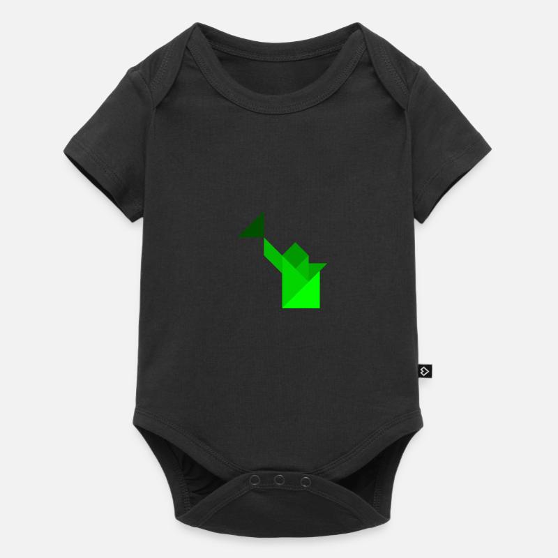 Arrosoir - Tangram - Body à manches courtes Premium Bébé - noir