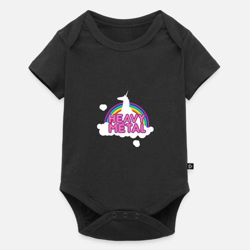 Heavy Metal - Body à manches courtes Premium Bébé - noir