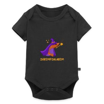 Shrimp salabim magician shrimp shrimp funny - Baby Premium short-sleeve bodysuit - black - Front