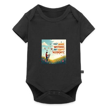 Oil Painting In Nature For Painters And Artists - Baby Premium short-sleeve bodysuit - black - Front