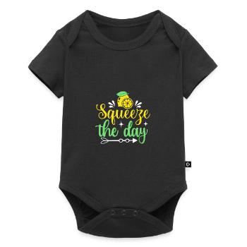 Lemonade Squeeze Day Summer Lovers Jus de citron - Body à manches courtes Premium Bébé - noir - Devant