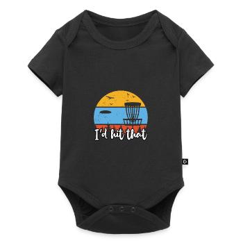 Lustiges Zitat Ich habe diesen Discgolf, Discgolfs - Baby Premium Kurzarmbody - Schwarz - Vorne