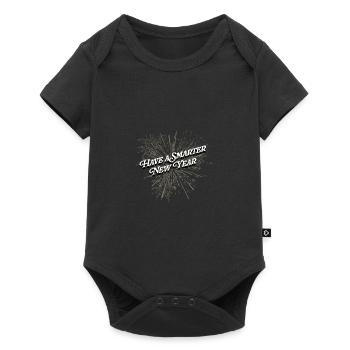 Avoir un dicton du Nouvel An plus intelligent drôle Zi - Body à manches courtes Premium Bébé - noir - Devant