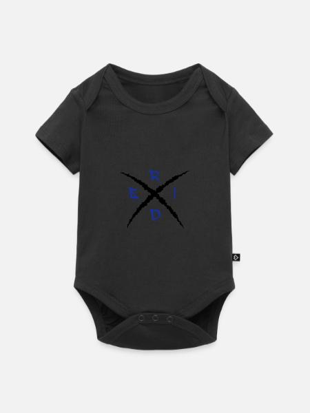 ride 02 - Baby Premium Kurzarmbody - Schwarz