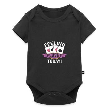 Vacances - Body à manches courtes Premium Bébé - noir - Devant