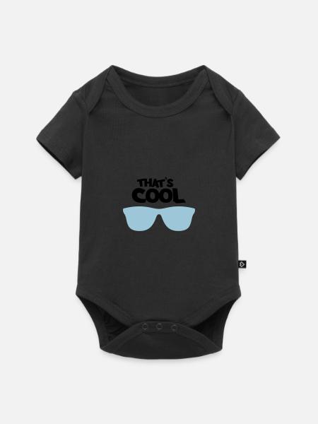 thats cool - Baby Premium Kurzarmbody - Schwarz