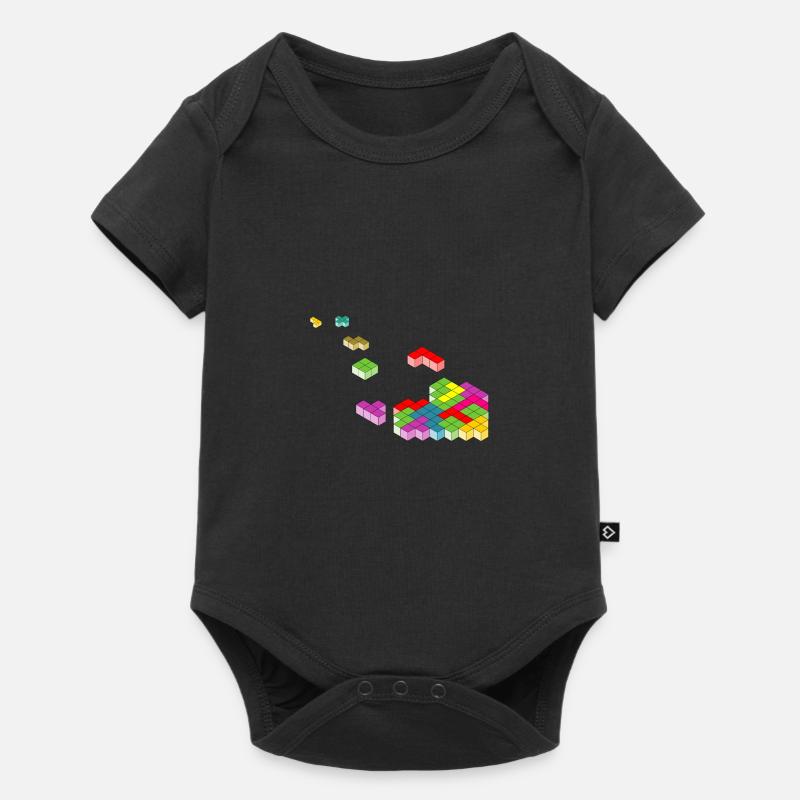 Bricks - Baby Premium short-sleeve bodysuit - black