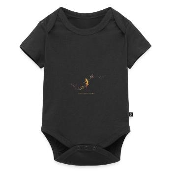 Dancing is My Therapy – Dancing Ballet Hip-Hop - Baby Premium short-sleeve bodysuit - black - Front